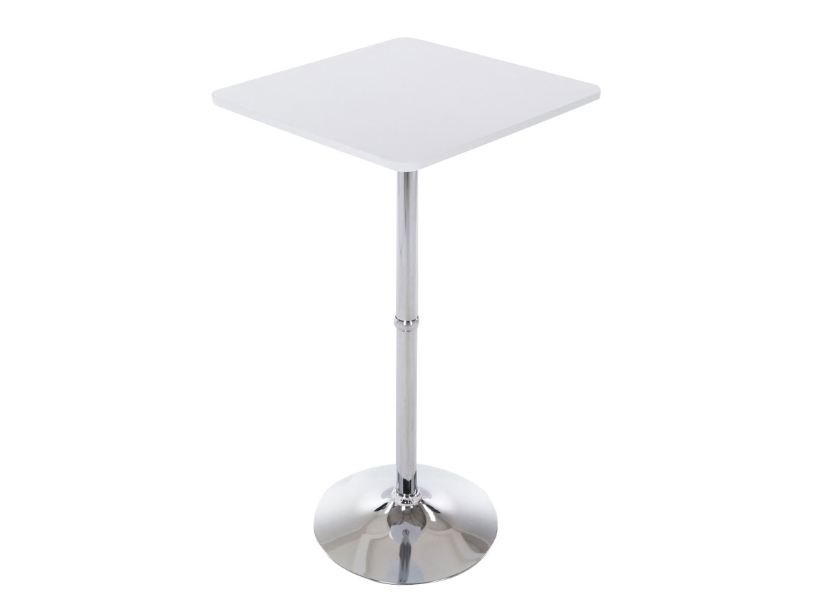 Mesa Alta 60 X 60 Cm Branco