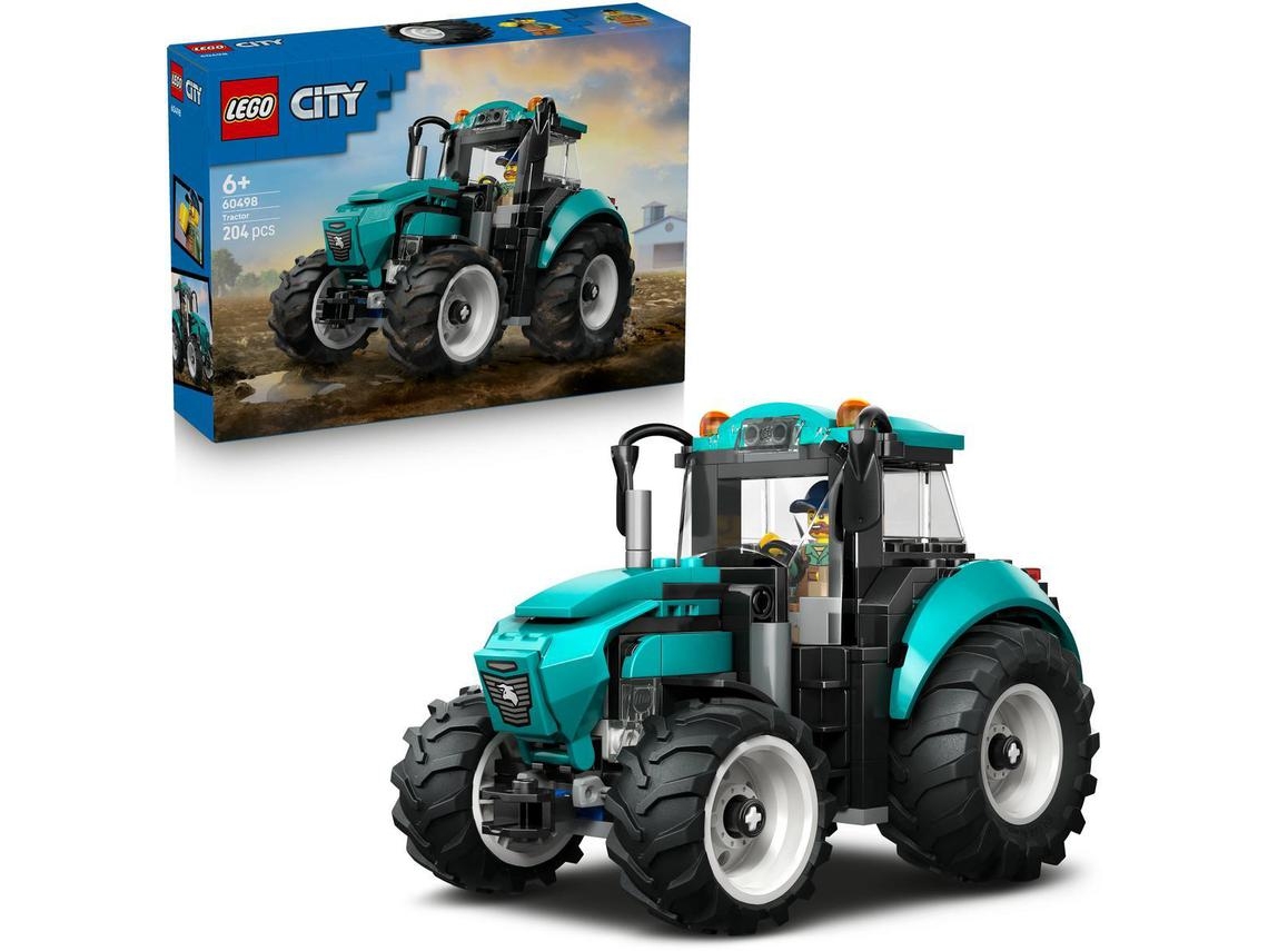 Lego® 60498 City Trator – Veículo Agrícola Clássico