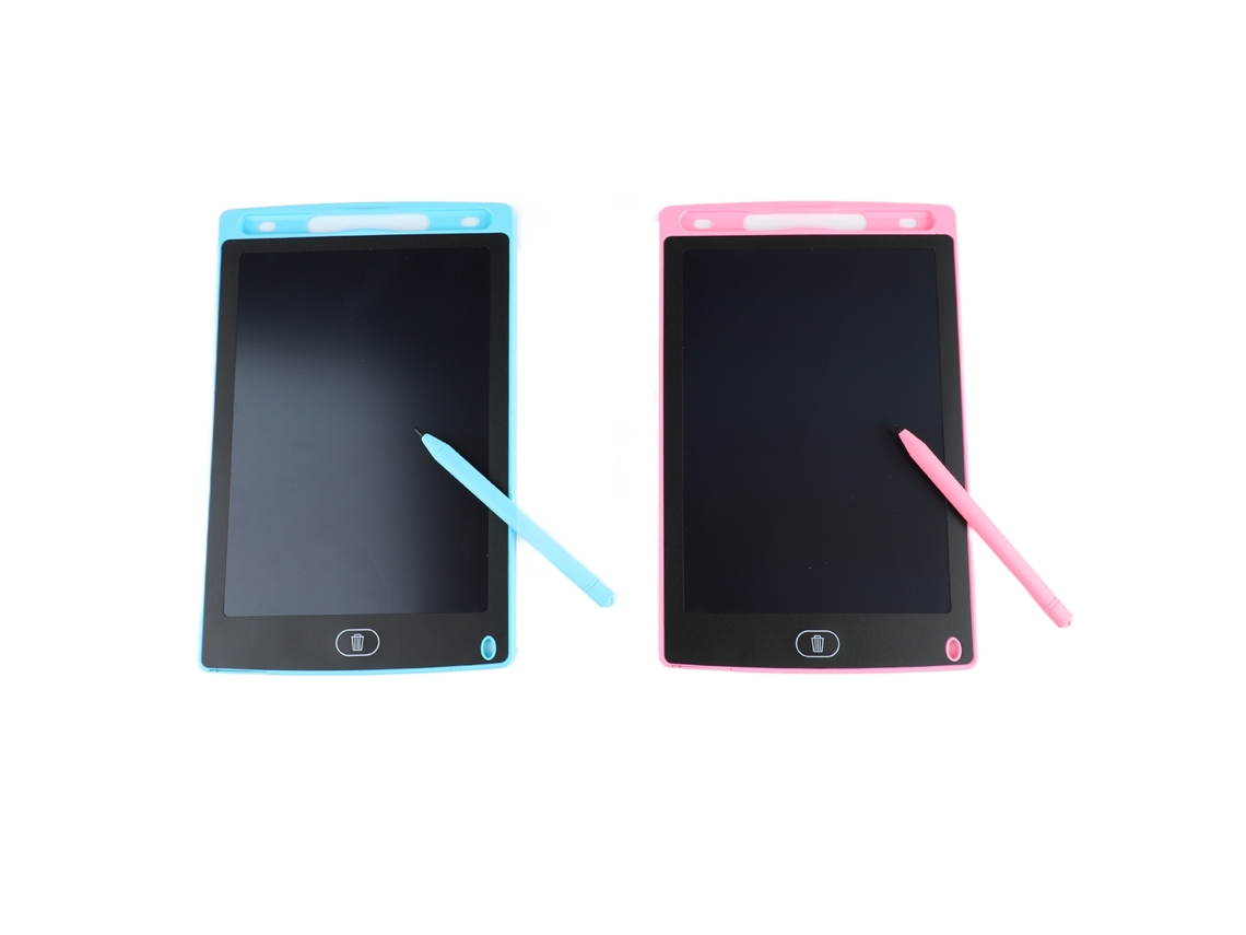 Primerox 2pcs Tábua de Escrita Lcd 8.5in para Crianças com 2 Canetas Protectora Ocular Apagável