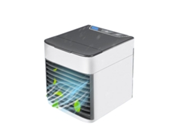 Laxiscreed Mini Fã Fresco Portátil Com Ventilador, Ar Condicionado, Nebulizador E Umidificador Para Casa