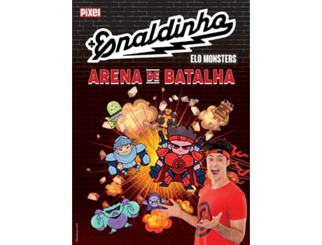 Livro Arena De Batalha Elo Monsters De Enaldinho (português Do Brasil)