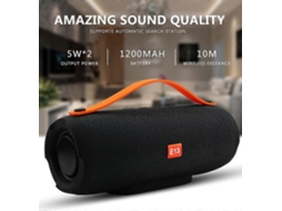 Novoe13 Mini Caixa De Som Portátil Sem Fio Bluetooth Estéreo Rádio Subwoofer Coluna De Música Com Tf Fm Olysi Shop (azul)