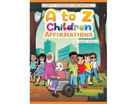 Livro A to Z Children Affirmations de Jamila Romero (Inglês)