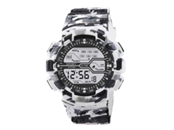 Relógio Esportivo Digital Masculino de 55mm com Luz Led MDUG