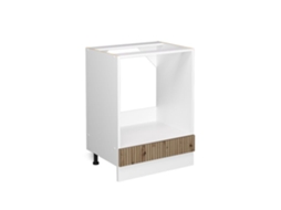 Armário de forno Vicco R-Line, carvalho artesanal, 60 cm sem bancada