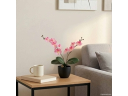 Vidaxl Planta De Orquídea Artificial Rosa 36 X 10 X 30 Cm