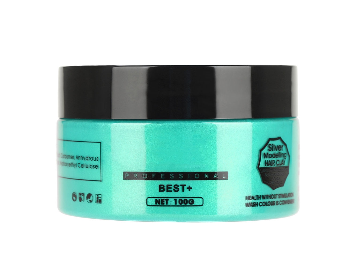 2026 cera de Coloración para Cabelo Styling Modeling Crema de Penteado Natural para Homens e Mulheres (verde)