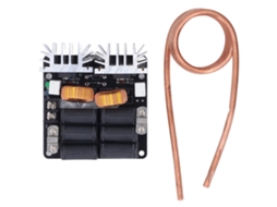 Módulo de aquecimento por indução ZVS 1000W alta frequência baixa tensão 12V 48V com bobina para DIY S/MARCA
