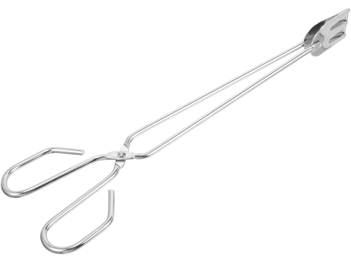 Pinça De Carvão Ipetboom, Leve E Resistente, Feita De Ferro, Ideal Para Churrascos E Fogueiras Ao Ar Livre, Camping E