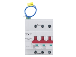 Yuru disjuntor Inteligente 3p 3 Pole Miniature com Controle Pc para Fábrica Ac400v