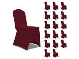 Chair Cover, Chair Covers Vidaxl Vermelho Tecido (n/a)