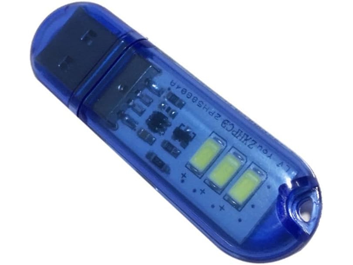 Luminária Noturna De Led Usb Para Camping, Com Capa Transparente,