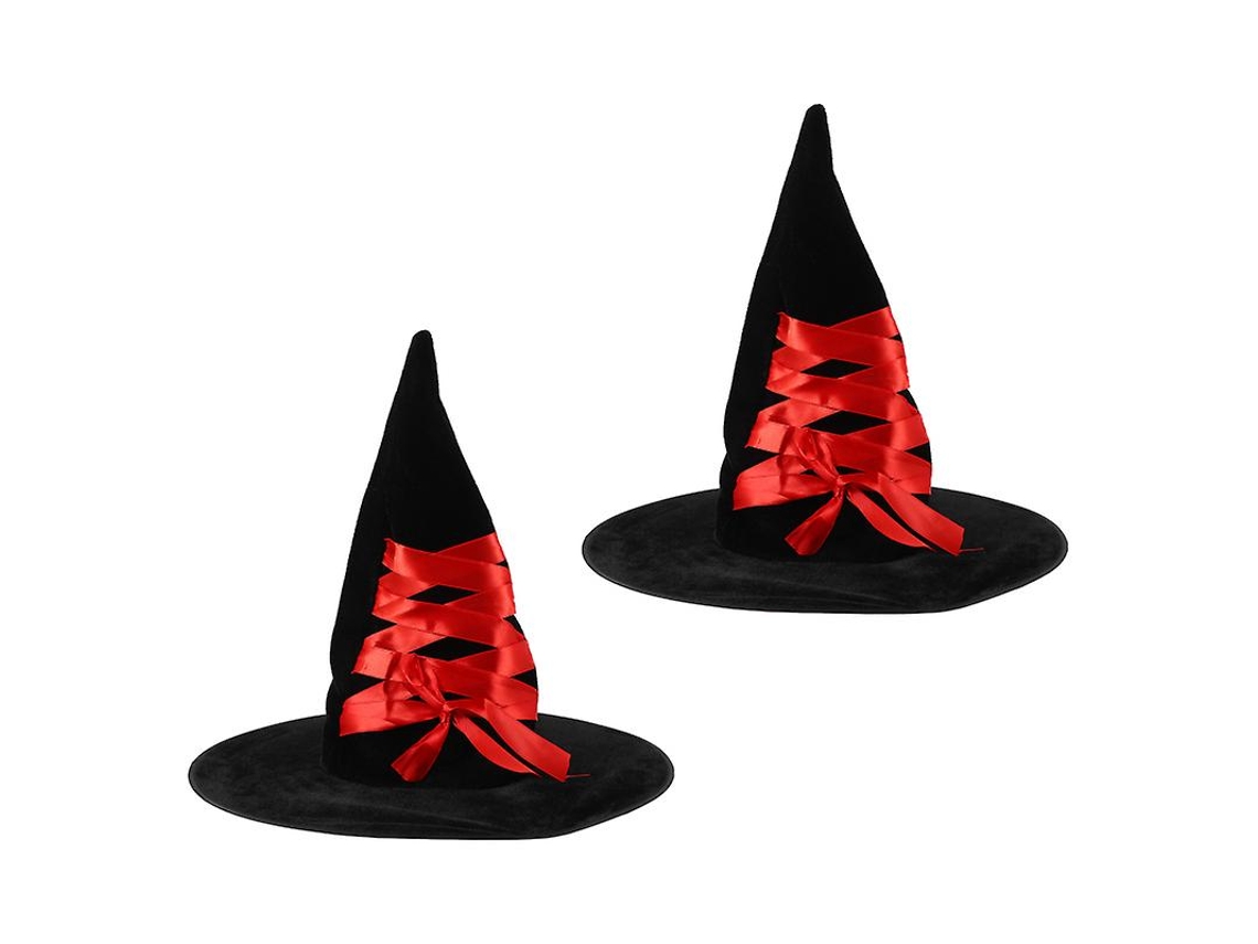 2 Peças de Chapéu de Bruxa de Halloween para Decoração de Halloween ALLINLESS