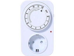 Interruptor Temporizador com tomada AQUAFORGE, 12h, 16A