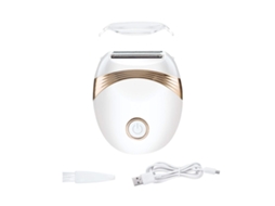 Máquina De Barbear Elétrica Para Mulheres, Bikini Trimmer, Máquina De Barbear Usb Recarregável, Uso Seco E Molhado, Sem Dor