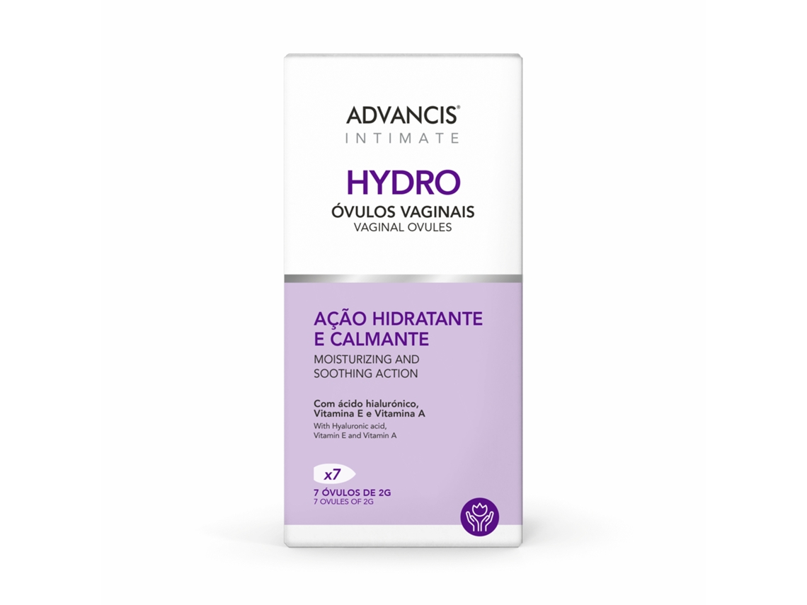 Óvulos vaginais Hydro Advancis íntimos