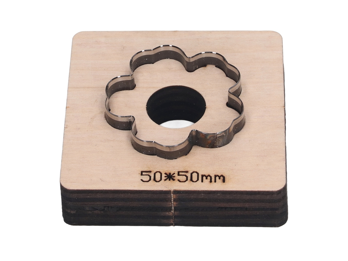 Cutter Mold de Aço Conectado em Forma de Flor