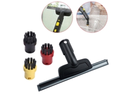 Bocal de batente escova redonda para karcher sc1 sc2 sc3 sc4 sc5 kit de ferro premium limpador a vapor 2.863-025.0 espelhos de batente de vidro