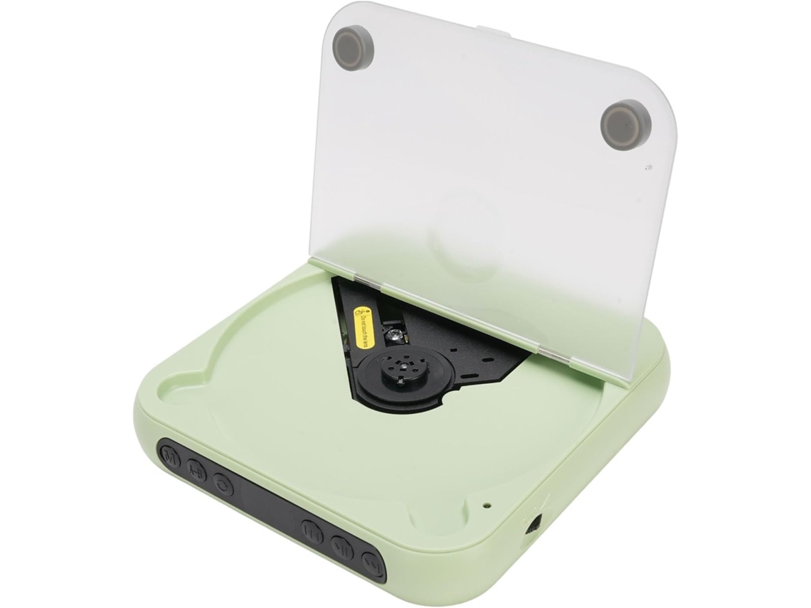 O Asixxsix É Um Leitor Cd Portátil Equipado Com Duas Caixas De Estéreo, Compátivel Com Leitores De Mp3