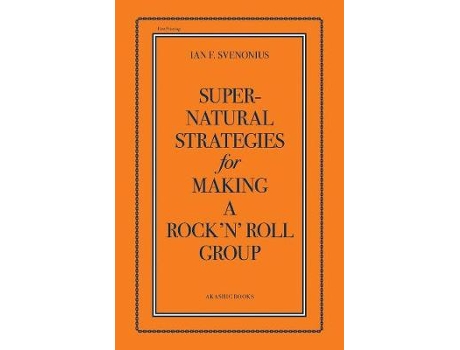 Livro supernatural strategies for making a rock 'n' roll group de ian svenonius (inglês)