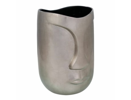 Figura Decorativa ALEXANDRA HOUSE LIVING Verniz Cerâmico Face 23 x 33 x 23 cm