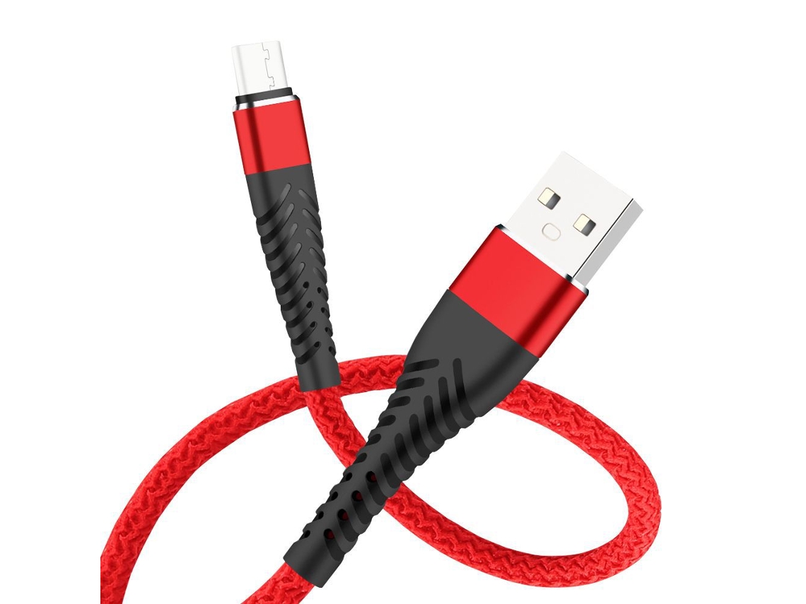 Cabo De Carregamento Rápido 2.4a, Cabo De Dados Usb Forte, 2m Para Iphone 14, 13, 12 E Ipad SUNNY SPACES