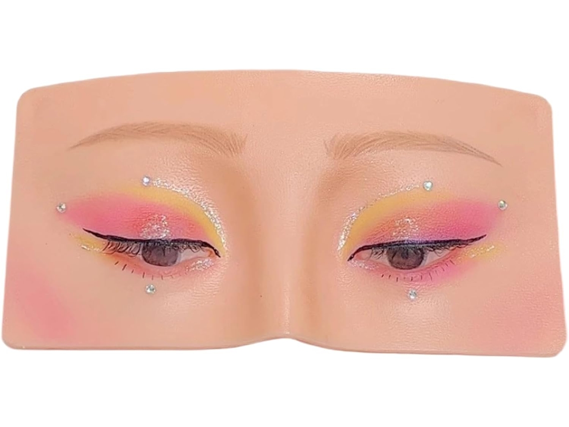 Painel de treinamento para olhos e rosto, acessório reutilizável para modelos.