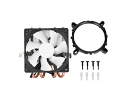 4 Tubos De Cobre 3 Pinos Resfriamento Hidráulico Cooler Cpu Com Um Cooler Para Intel/amd