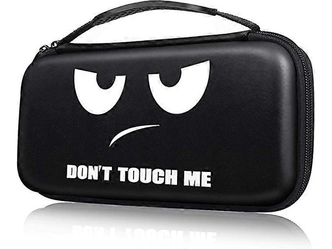 Estojo de transporte Fintie para Nintendo Switch OLED modelo 7.0 Polegadas/Switch 6.2 Polegadas, estojo de proteção portátil para viagens com 10 compartimentos.