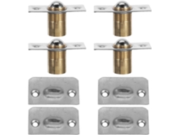 Captador De Bola Ajustável Em Aço Inoxidável E 4 Conjuntos Com Placa Impacto, Resistente Ao Desgaste E Fácil De Usar