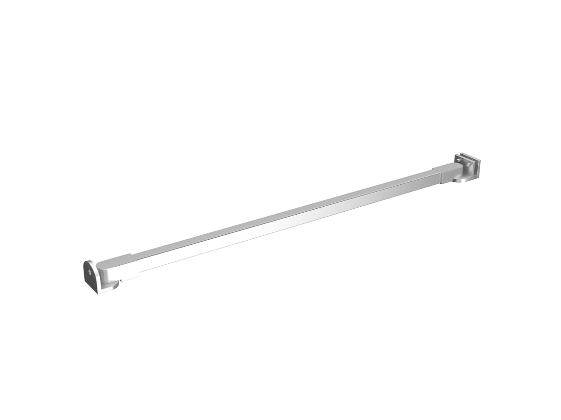 Shower Support Arm, Shower Support Arms Vidaxl Prateado Vidro (57.5 Cm)