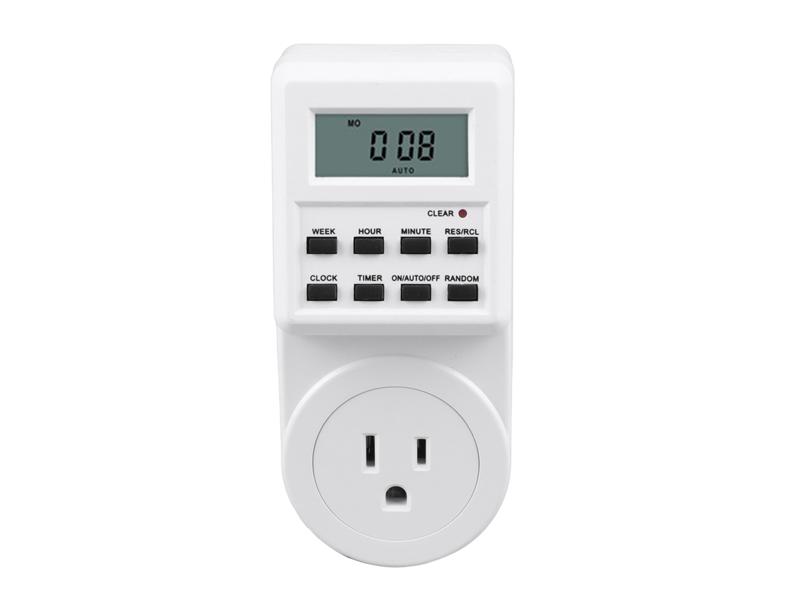 Aetheria tomada de Timer Digital Inteligente Multifuncional com Ciclo Infinito Programável para Casa