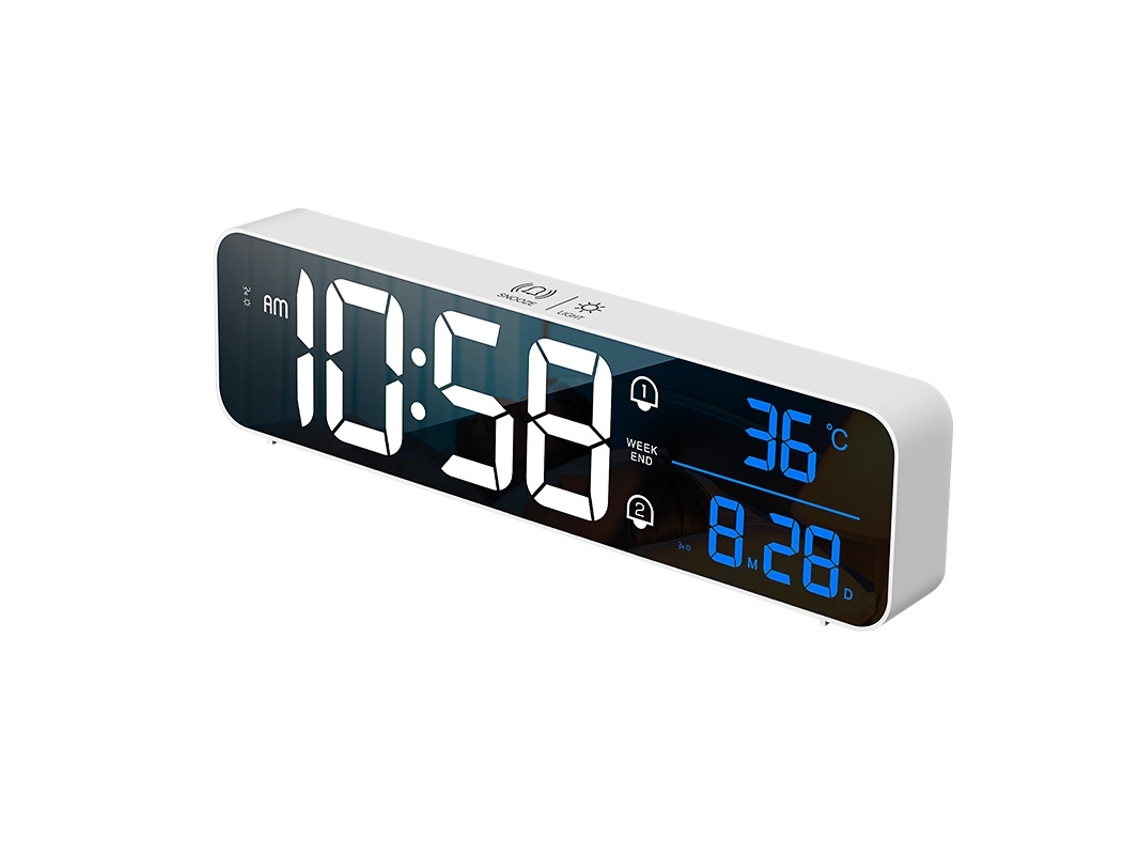 Relógio Despertador Digital Led Com Música*