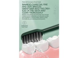 Escova De Dentes Elétrica Para Adultos E Crianças, Com 6 Modos De Funcionamento E Bateria Recarregável.