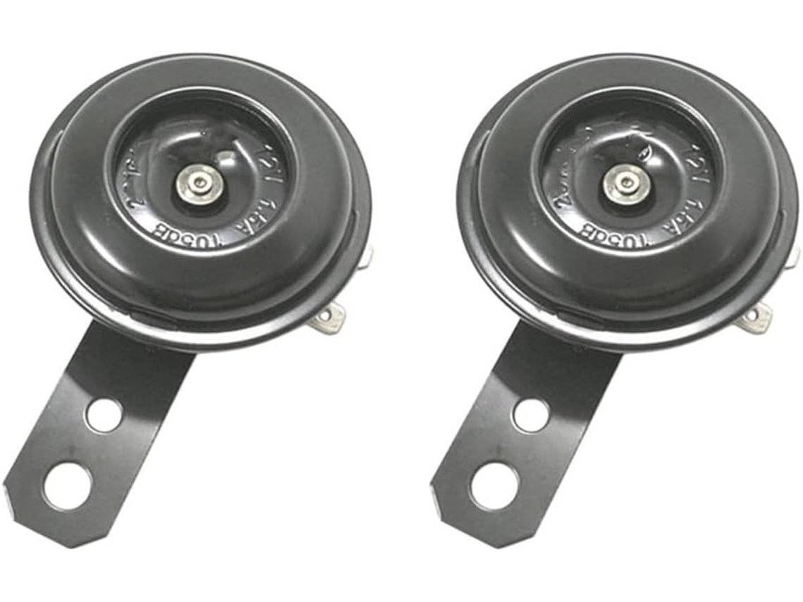 Haut-parleur Radio Signal De Haut-parleur Rond Et Fort Universel Para Moto, 2 Peças, 12v, 1,5 A, 105db