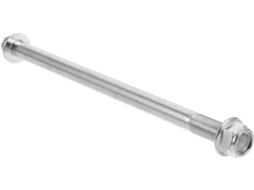 Scooter Motor Eixo, Metal Revestido, M10x180 mm, Suporte Reforçado