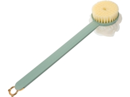 Escova De Massagem Com Cabo, Ferramenta Prática Para Limpeza E Esfoliação Corporal, Esponja De Banho Antiderrapante Para