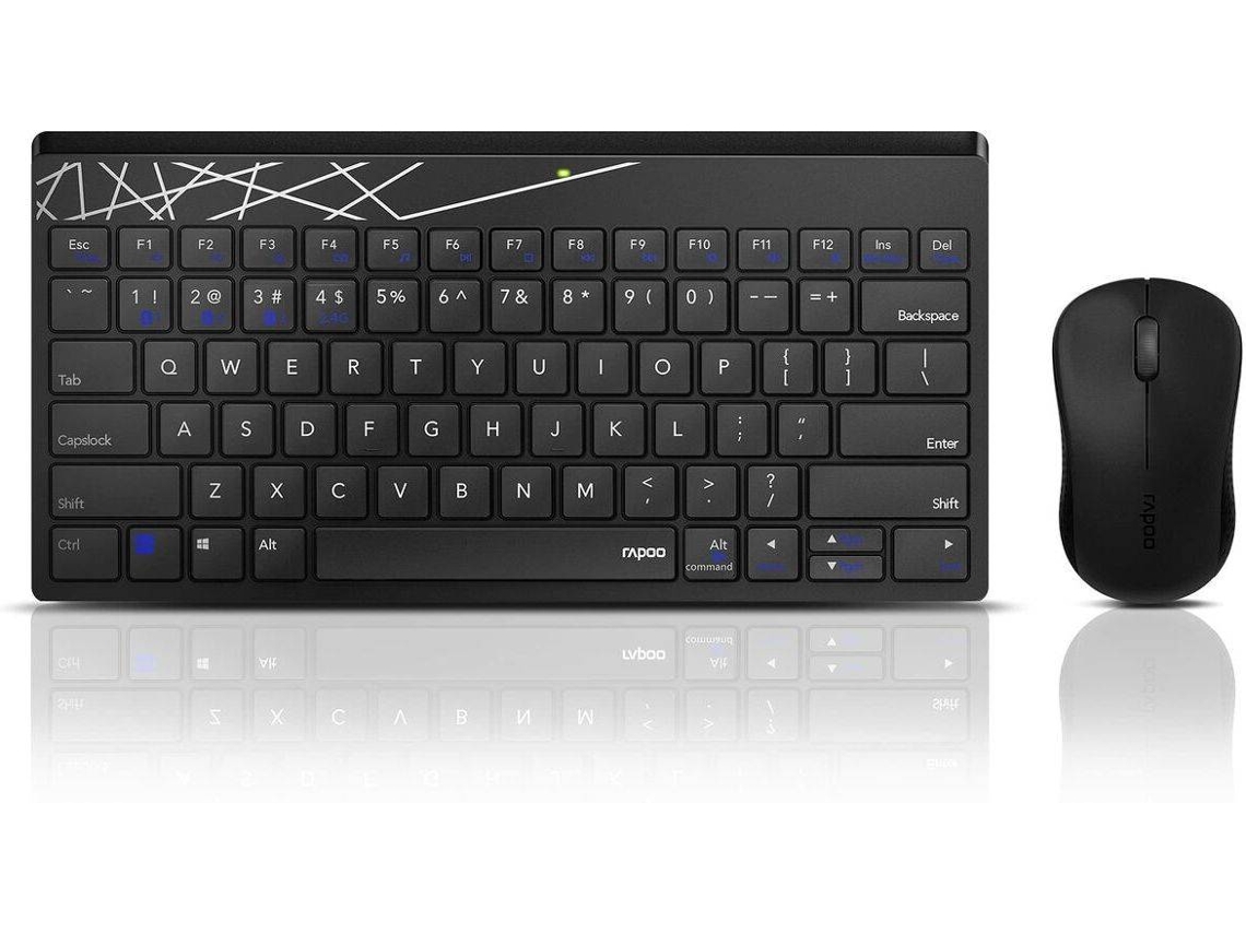 Rato Gaming RAPOO  + Teclado Espanhol