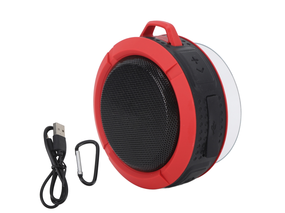 Yncm-altifalante Bluetooth À Prova D'água Vermelho Ip65