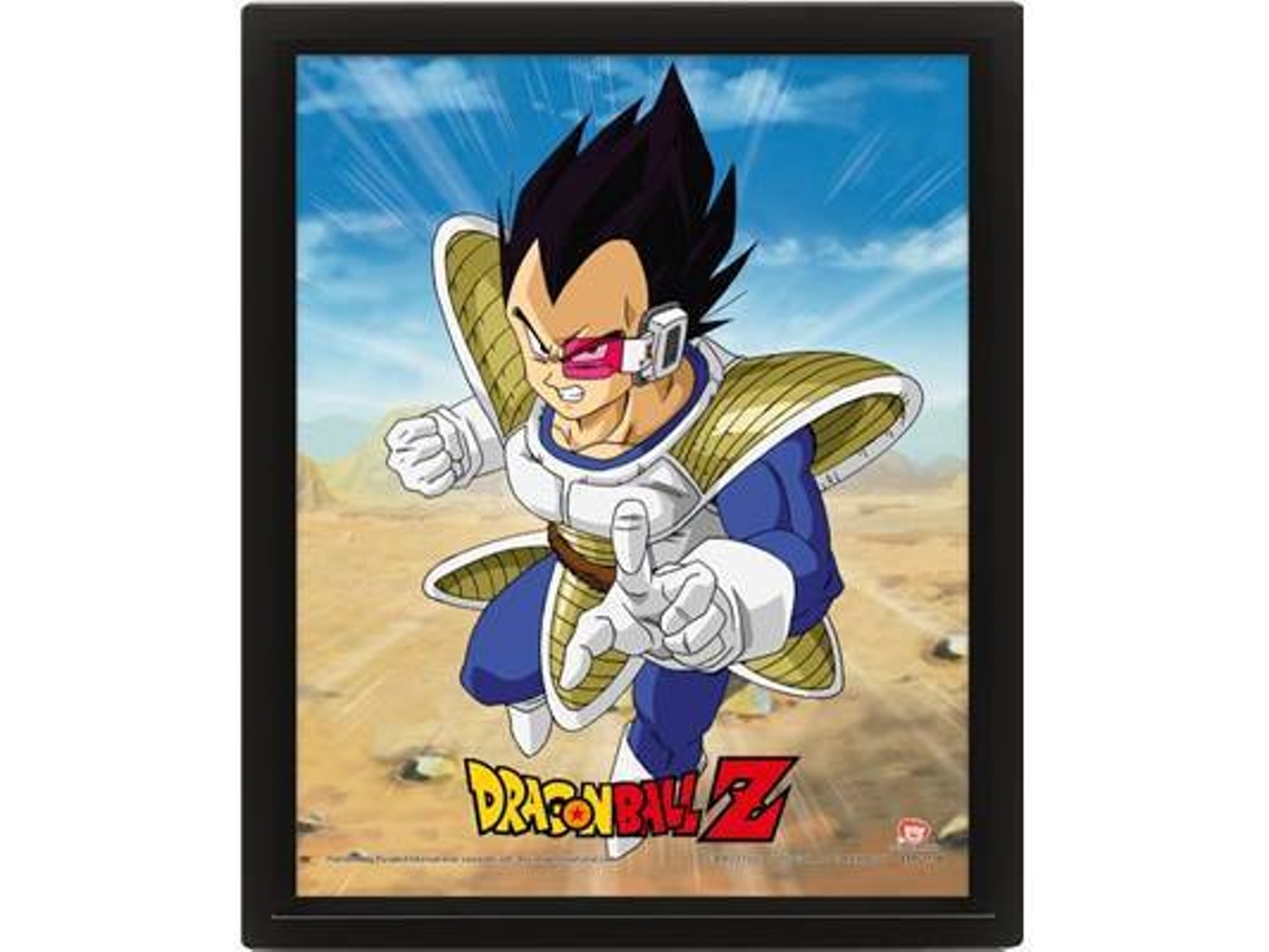 Moldura Lenticular 3D PYRAMID Dragon Ball Z Saiyan Great Ape Transformation
