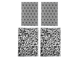 Plantillas De Plástico Para Estampado, Ideais Para Cartões, Scrapbooking E Artesanato.
