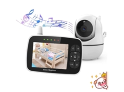 Monitor De Bebê Fhss, Monitor De Vídeo Para Bebês Com Câmera E Função De Interfone, Solução De Monitoramento Seguro Olysi Shop