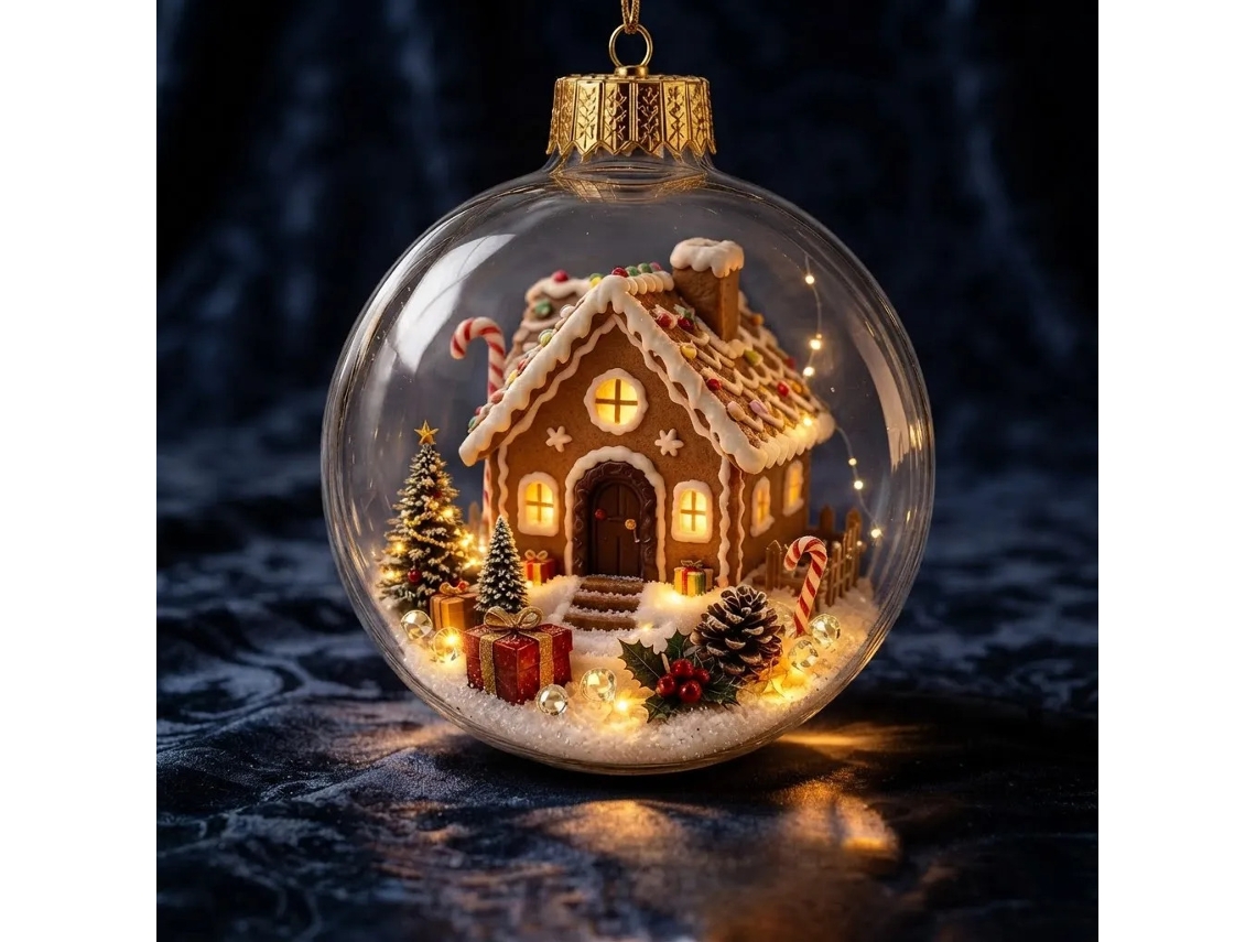 A Lâmpada Led Com Pingente De Árvore De Natal, Decorativa, .