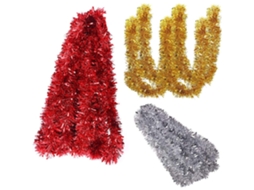 KOFIHETY Festivo Para O Natal, Material De Arame Moldado De Comprimento Personalizado Decoração Pendurada, Acabamento Metálico Ornamentos Brilhantes Para Uso E