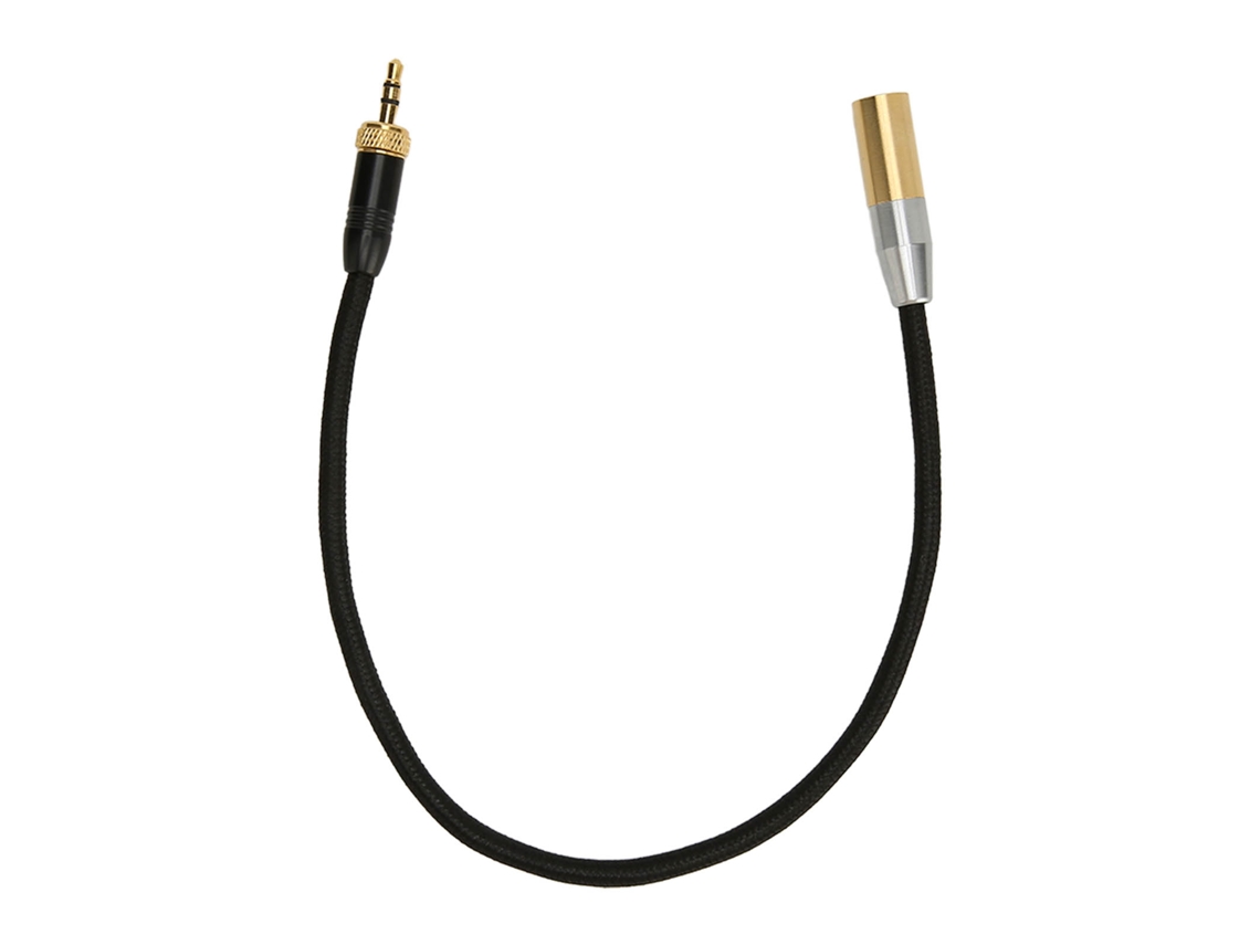 Cable estéreo de 3,5 mm a mini XLR de 3 pines, chapado en oro, para videocámara BMPCC C70 S/MARCA