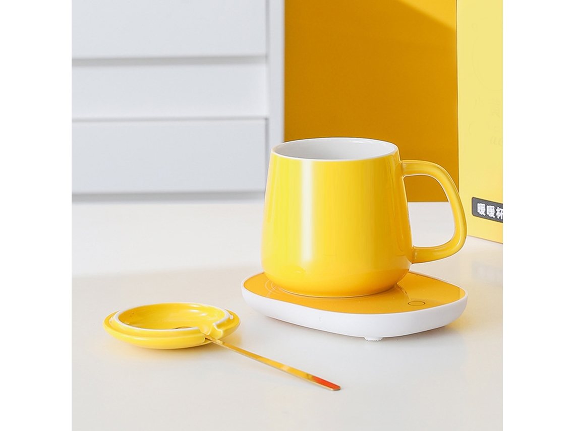 Caneca de pato com aquecedor de cerâmica inteligente e desligamento automático, 380 ml, Slowmoose