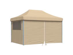 Party Tent, Party Tents Vidaxl Bege Poliéster (n/a)