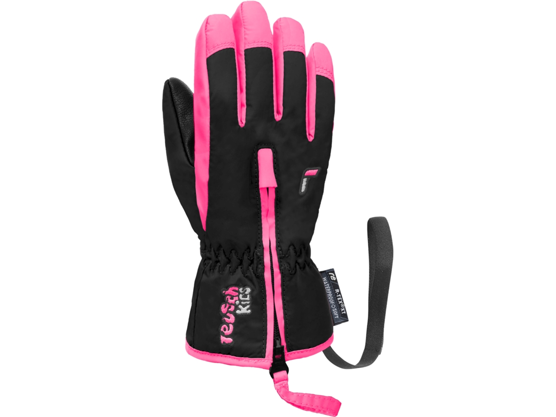 Luvas Unissexo de Ski REUSCH (5/6 anos - Preto)
