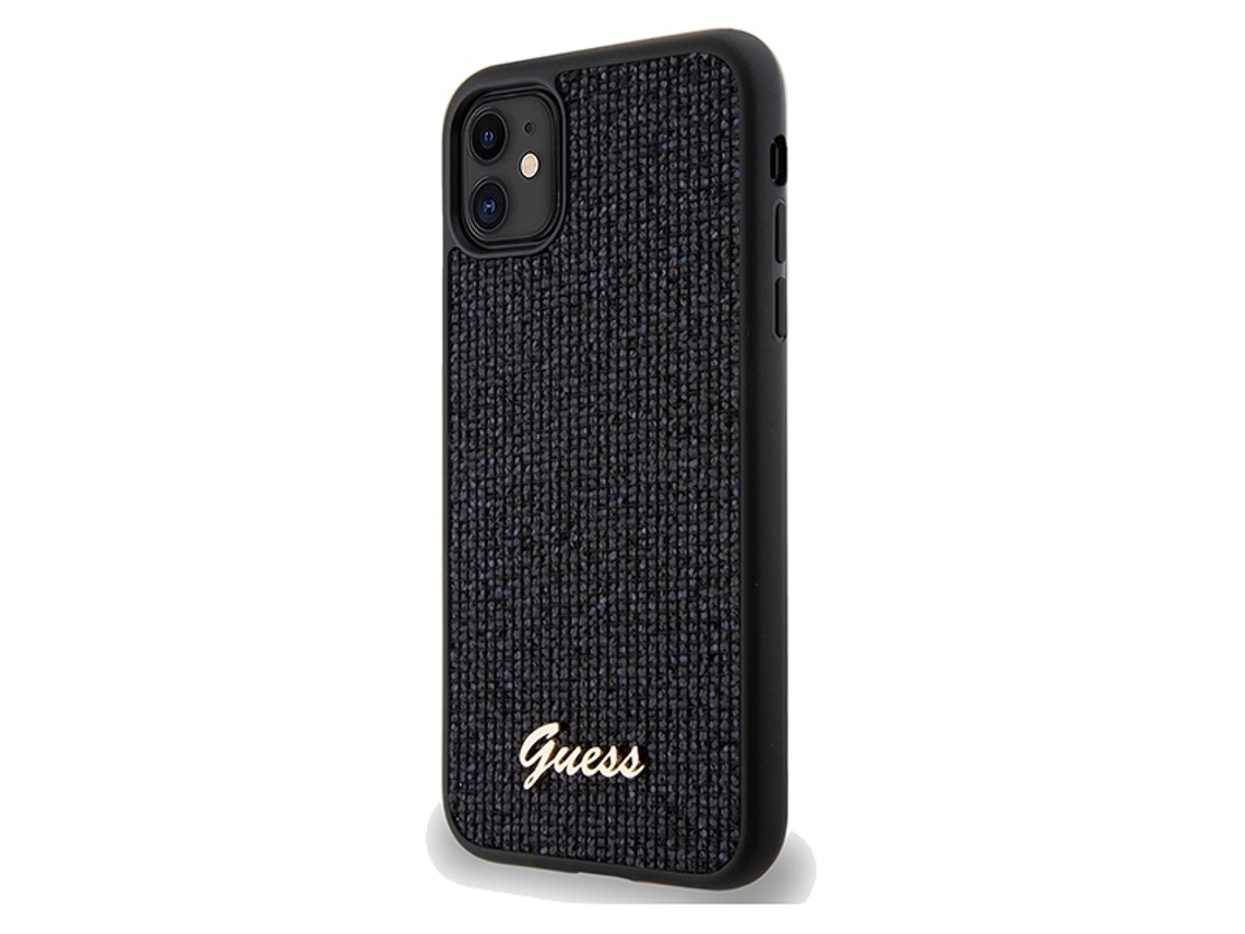 Capa para iPhone 11 GUESS Rígida Preto