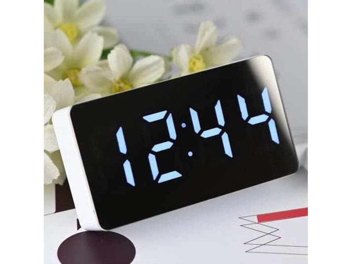 Despertador Digital Led Com Temperatura - Para Uso Prático E Funcional